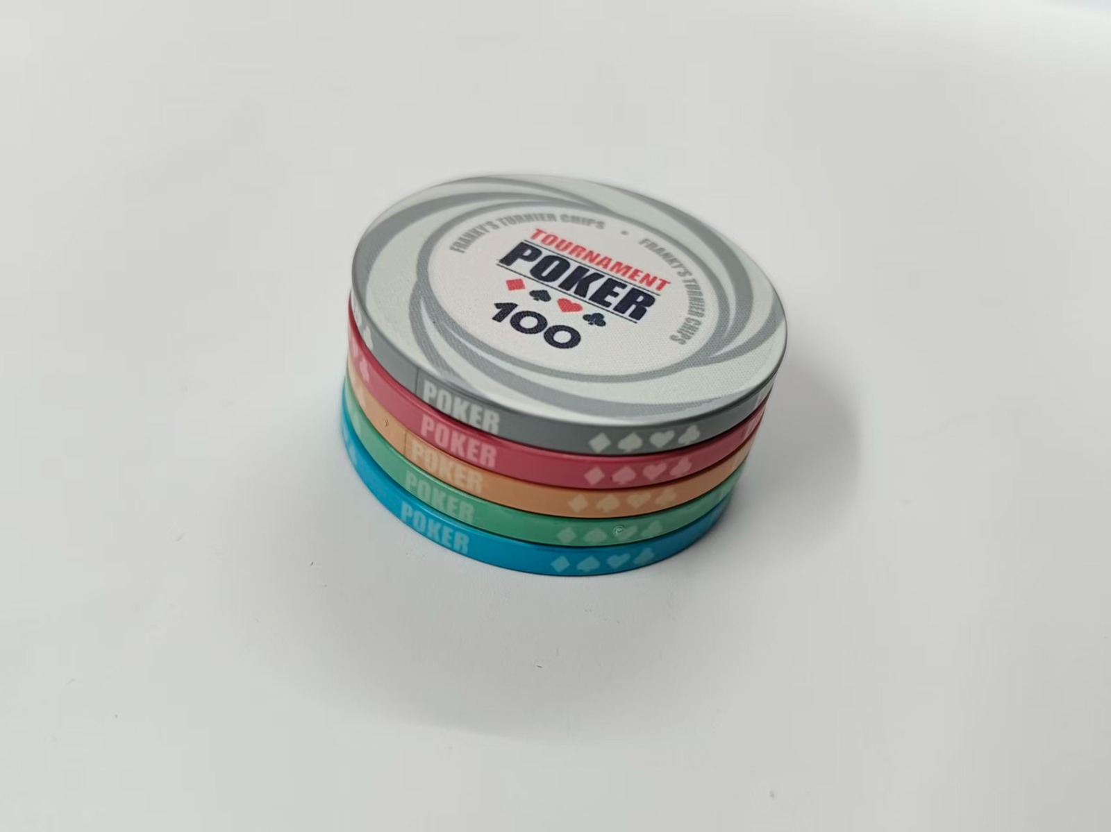 Finale Samples des Randdesigns von Frankys Pokerchips.