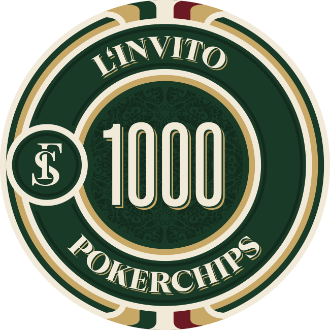 L'Invito Geschenkchip für 1.000 Pokerchips