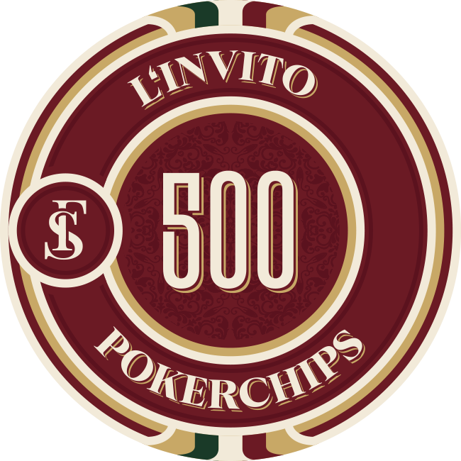 L'Invito Geschenkchip für 500 Pokerchips